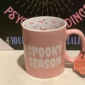 Pink Halloween Spooky Season Coffee Mug